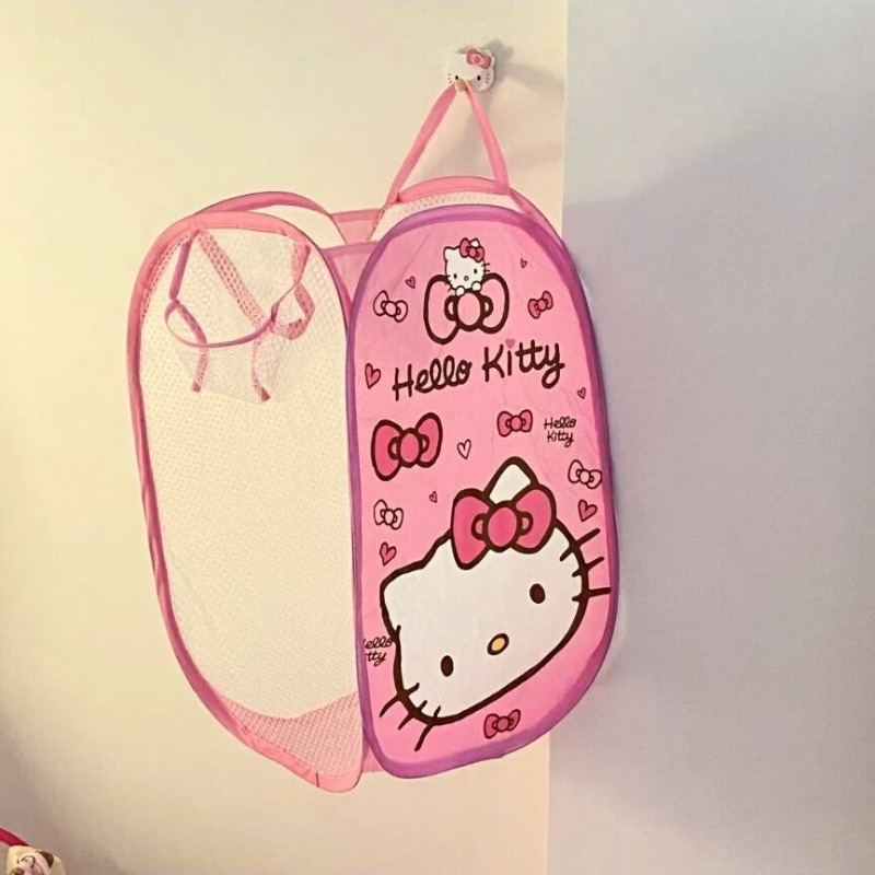 Kawaii Cartoon Foldable Laundr - огляд і ціна Home Edit Bathroom Storage