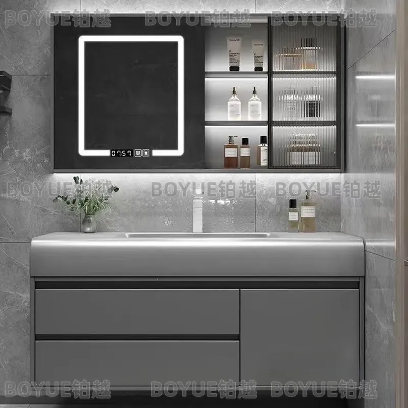 Light Luxury Smart Bathroom Va - огляд і ціна Home Bathroom Vanity Combo