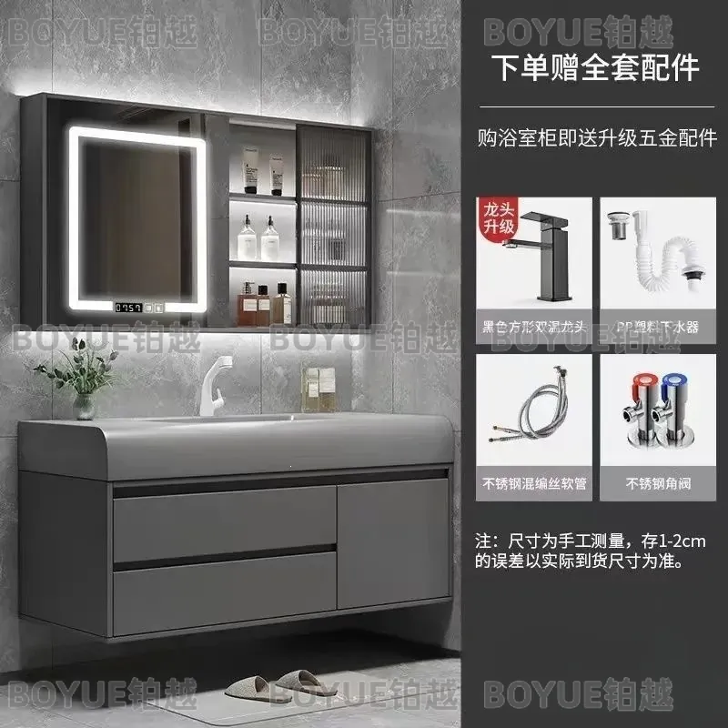 Light Luxury Smart Bathroom Va - огляд і ціна Home Bathroom Vanity Combo