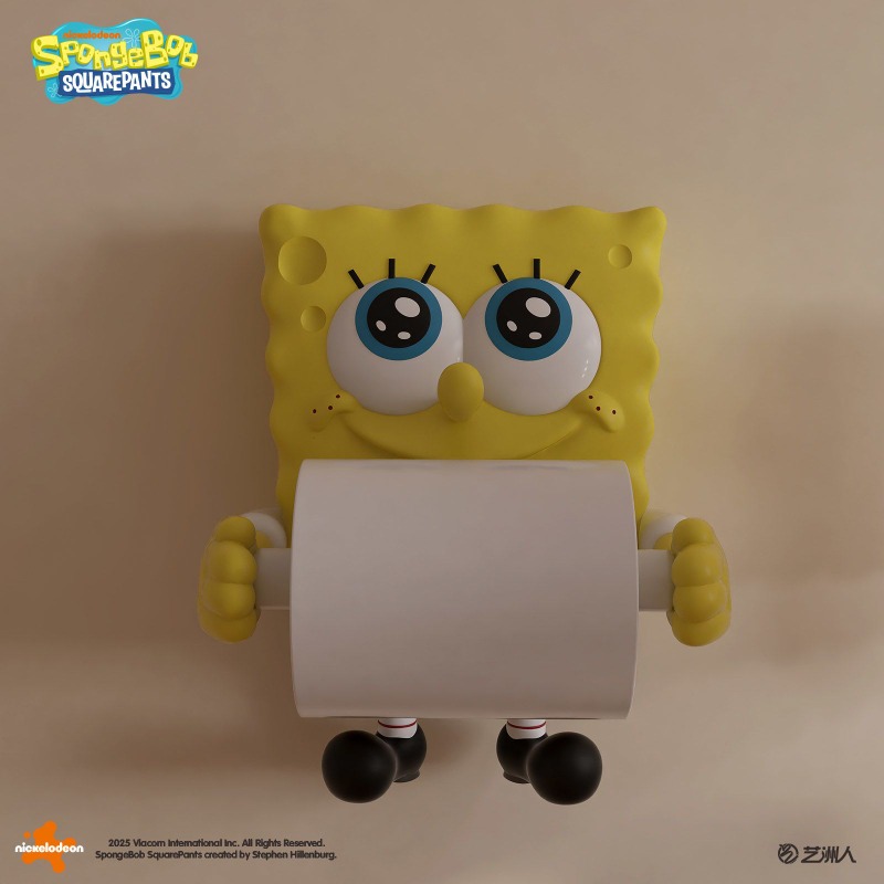 Cute SpongeBob Toilet Paper Ho - огляд і ціна Home Edit Bathroom Storage