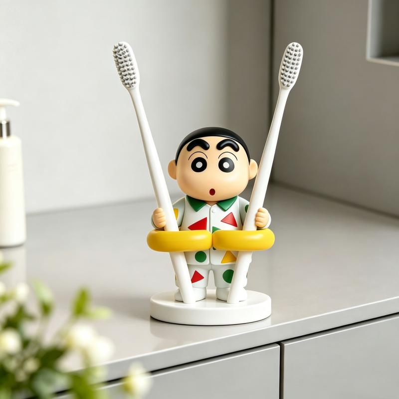 Cute Toothbrush Holder Cartoon - огляд і ціна Home Edit Bathroom Storage